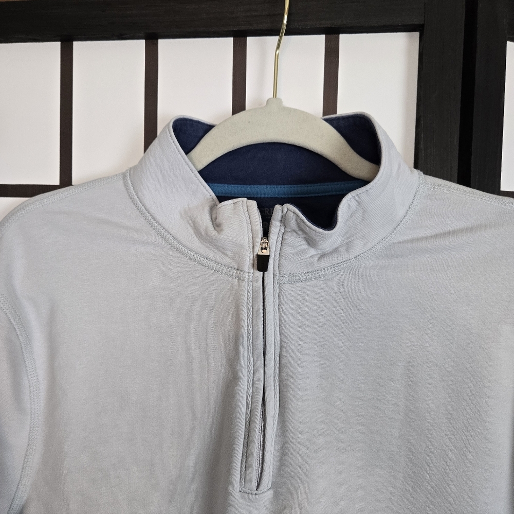 J. Crew Gray Like Performance Top - image 5